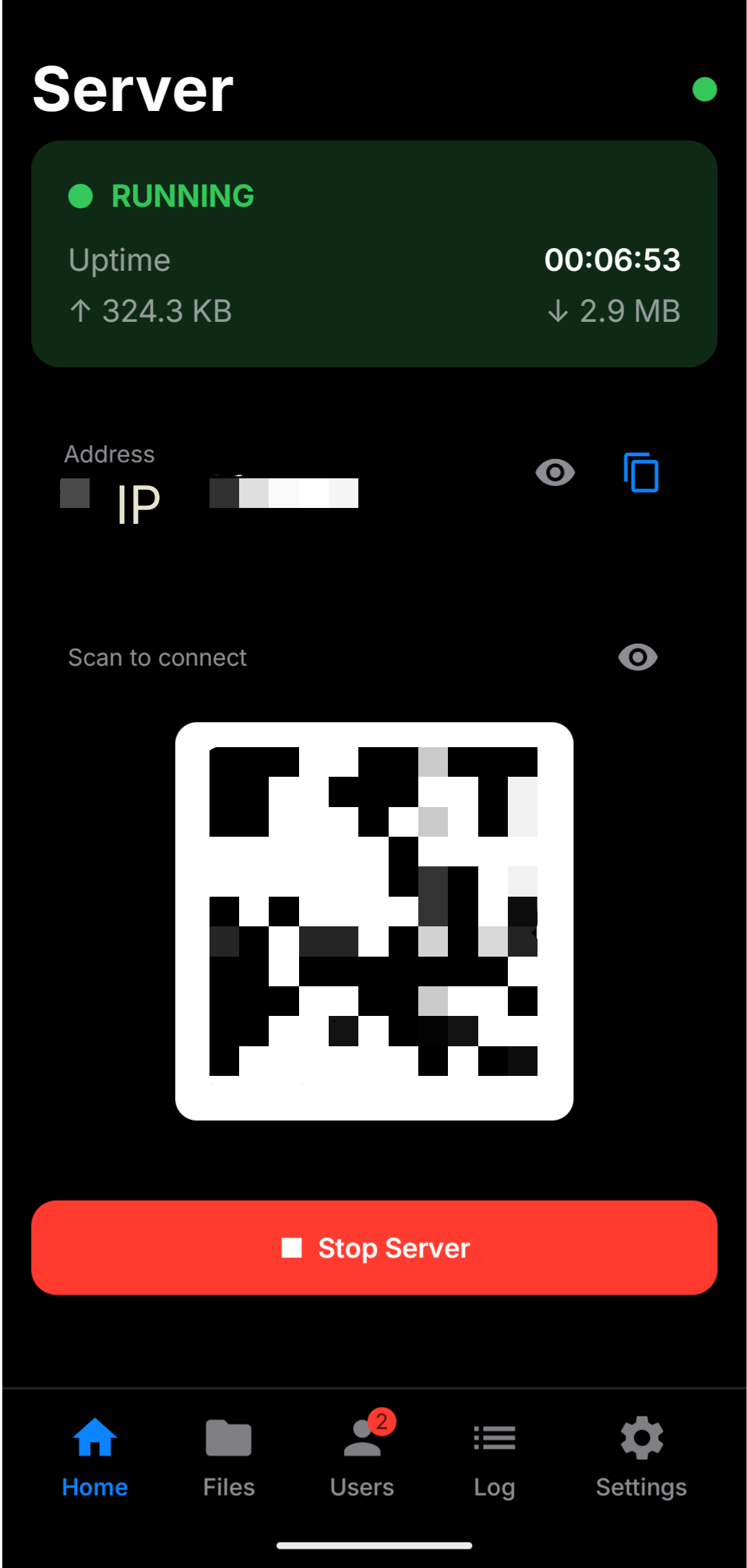 Home screenshot